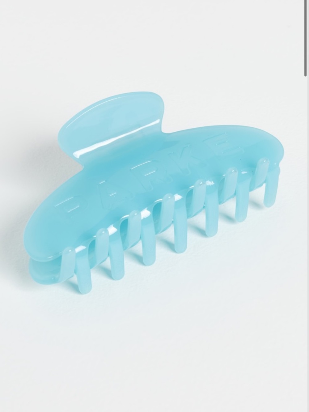 NIB Parke Claw Clip Sky Blue